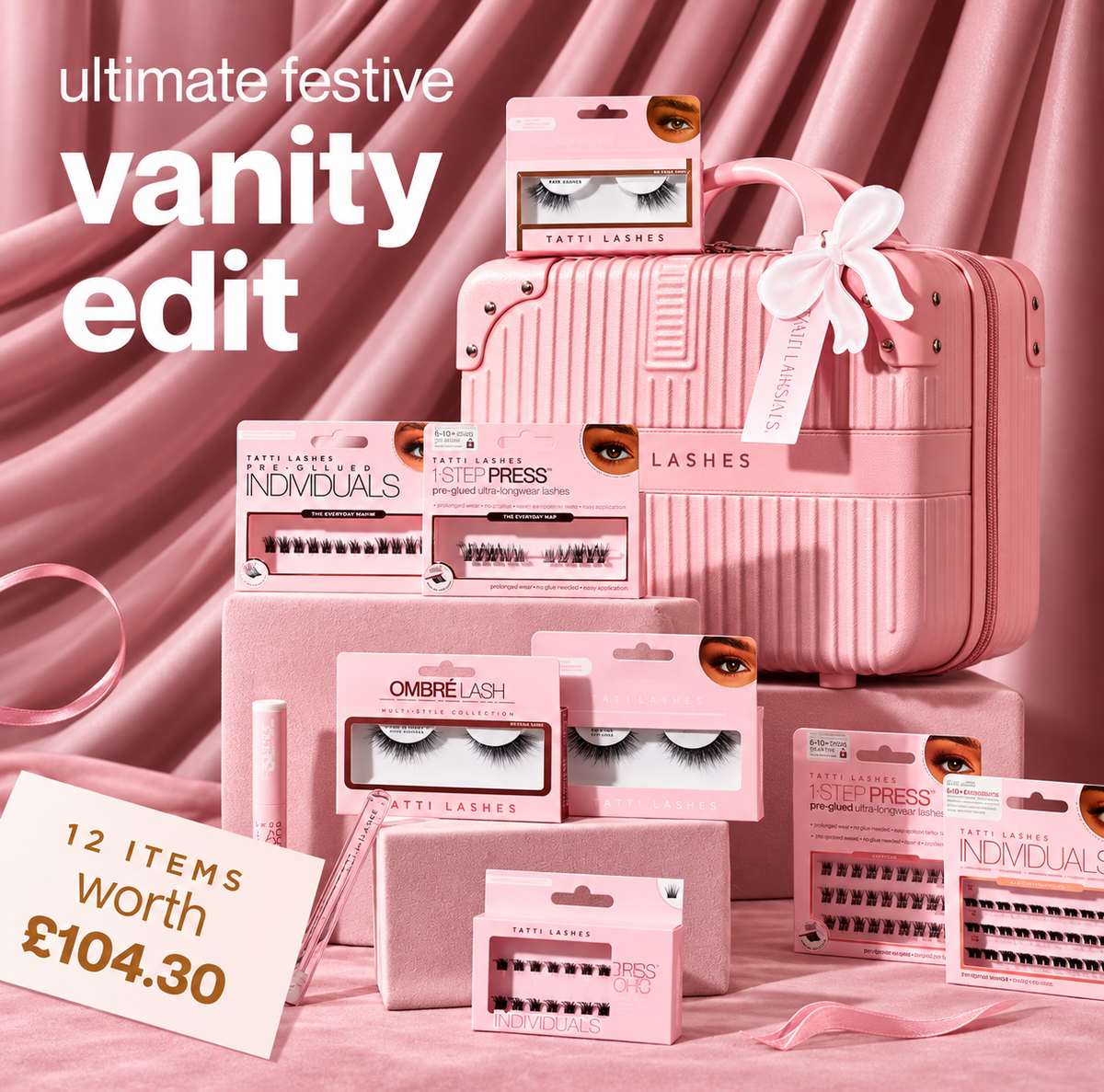 Tatti Lashes Festive Beauty Gift Set